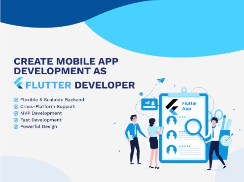 mobile app development as flutter developer