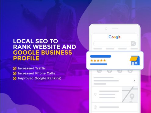 seo to rank website and google business profile
