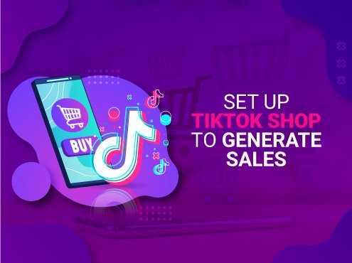 up Tiktok shop to generate sales