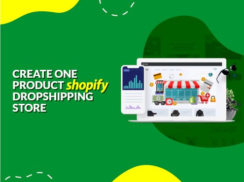 Create one product shopify dropshipping