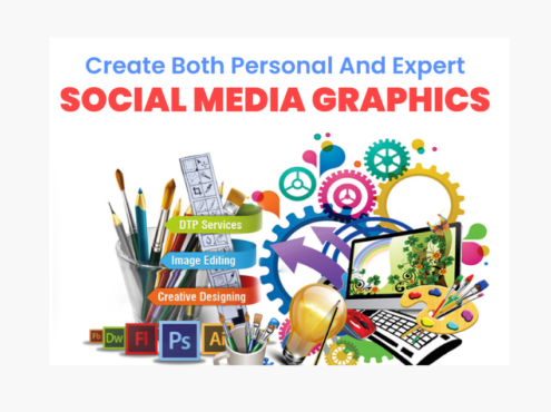 Create both personal and expert social media graphics