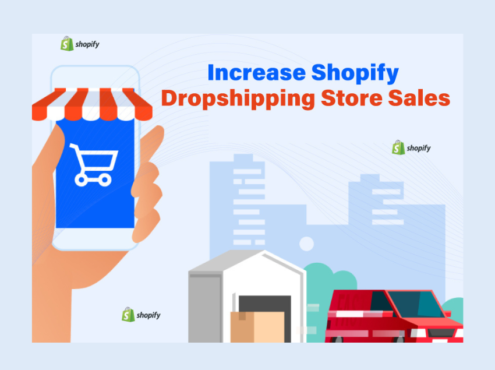 Increase shopify dropshipping store sales e-commerce marketing SEO