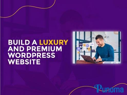 Build a luxury and premium wordpress