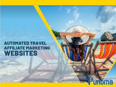 Automated travel affiliate marketing websites