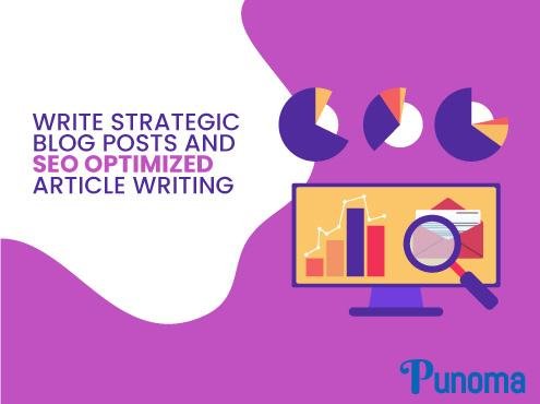 Write strategic blog posts