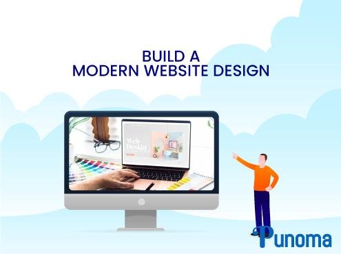 Build a modern website design